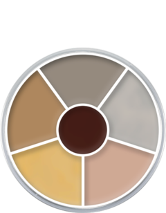 Kryolan - Cream Color Circle