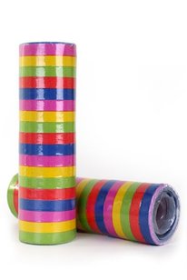 Serpentines en confetti