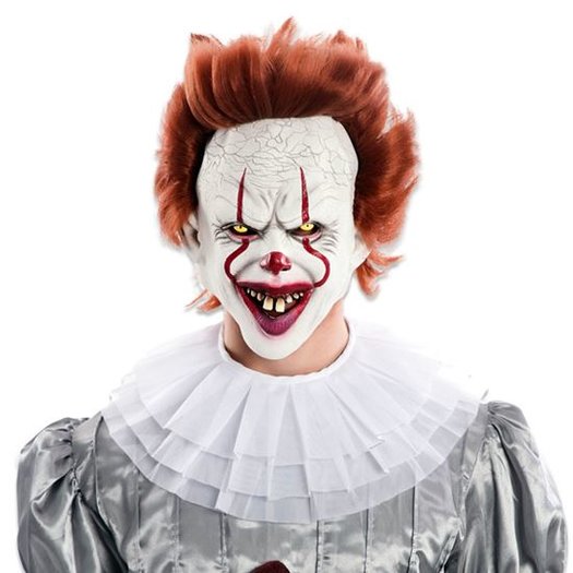 Masker duivelse clown Feestartikelenshop.com
