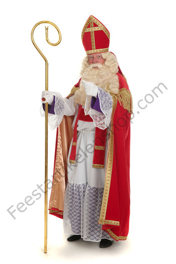zal ik doen escort reinigen Sinterklaas kostuum luxe | Feestartikelenshop.com