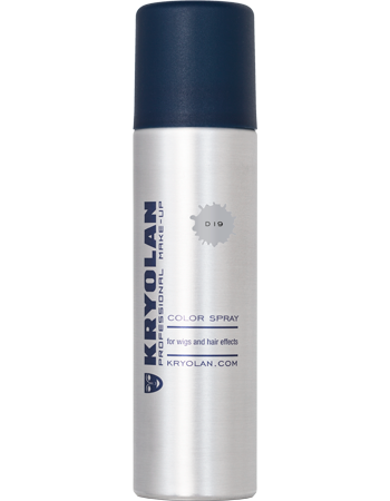 Kryolan Dekkende Haarspray Grijs - D19