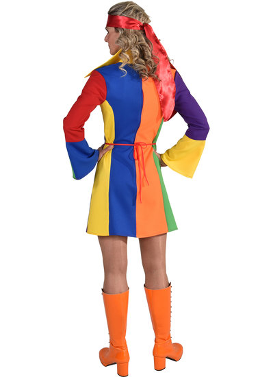 Rainbow jurk dames