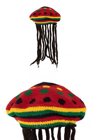 Rasta pet met haar