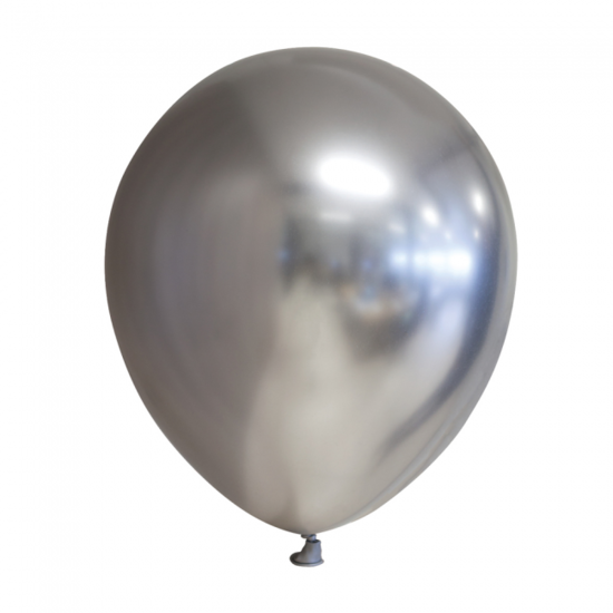 Chrome ballonnen zilver
