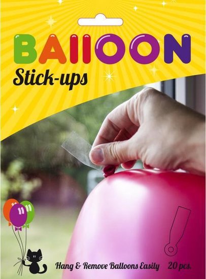 Stick-ups ballon 20 stuks