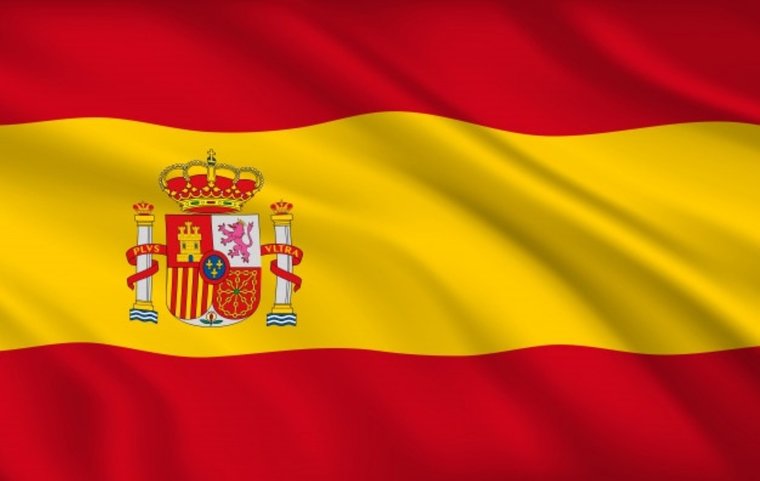 Vlag Spanje 90 x 150 cm