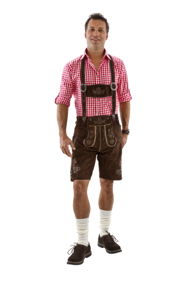 Lederhosen Seppi bruin