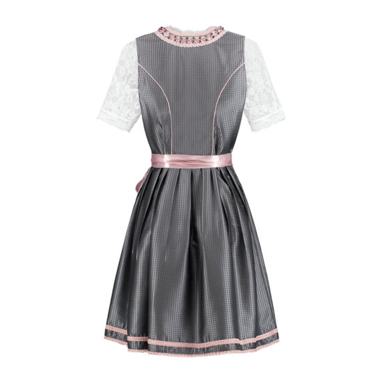 Dirndl Oudzilver-Oudroze deluxe