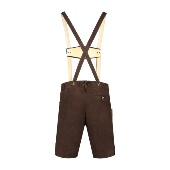 Lederhosen bruin kort model