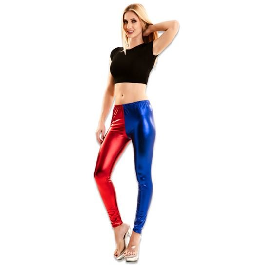 Legging Rood-Blauw