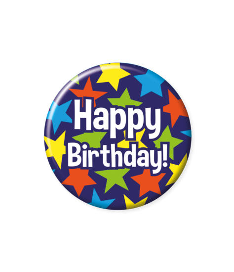 Button happy birtday
