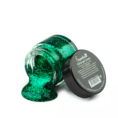 Glittergel groen