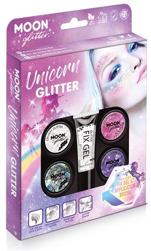 Unicorn glitter steentjes kit 