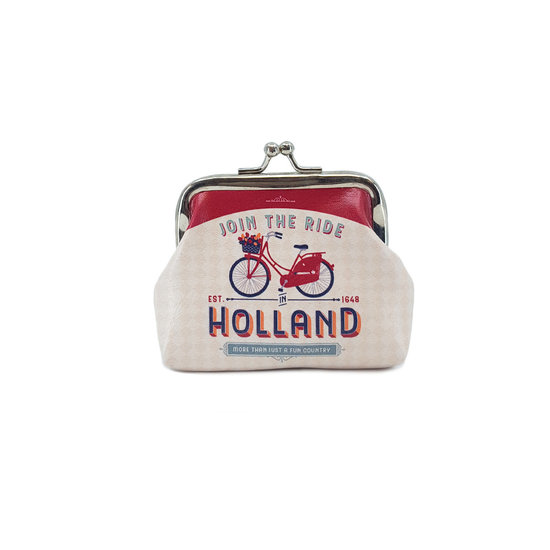 Portemonnee Holland fiets klein