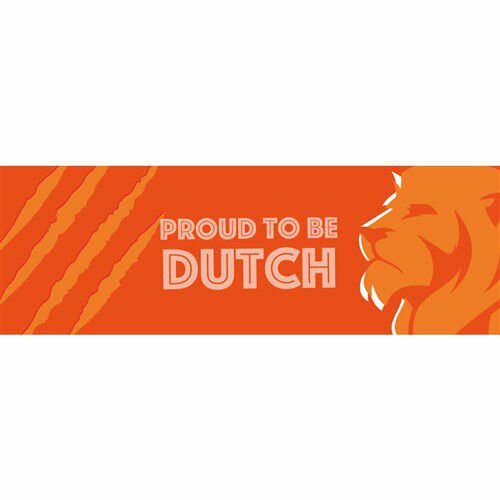 Gevelbanner Proud to be Dutch
