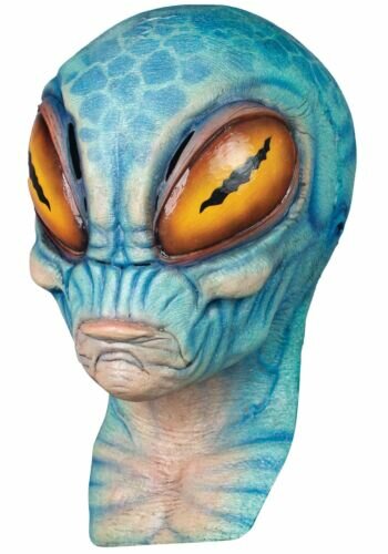 Masker Alien blue Tetz