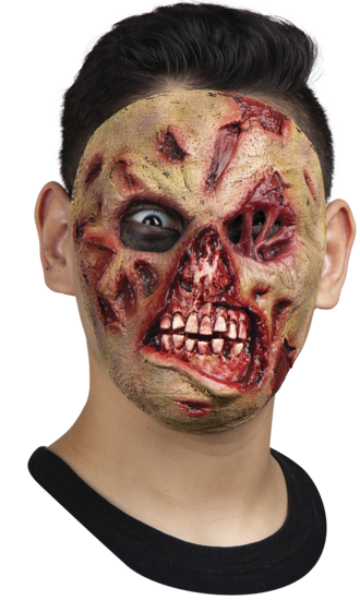 Gezichtsmasker Flesy zombie