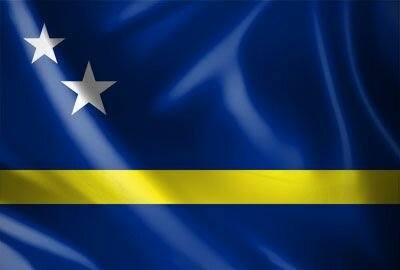 Vlag Curacao 90 x 150 cm