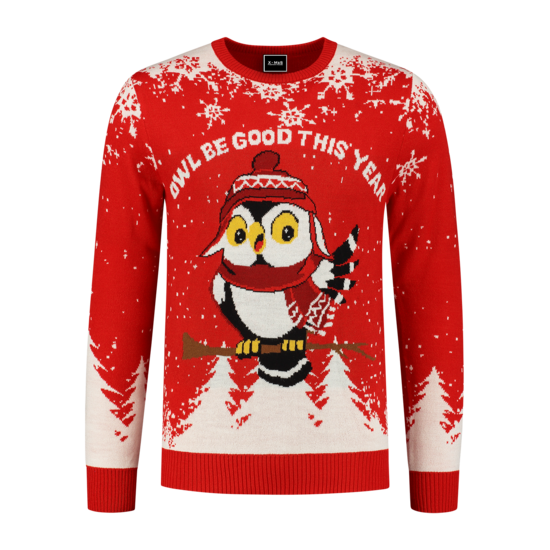Foute Kersttrui Owl Be Good This Year