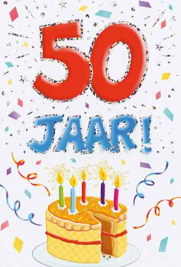 Verjaardagskaart That funny age 50 jaar B