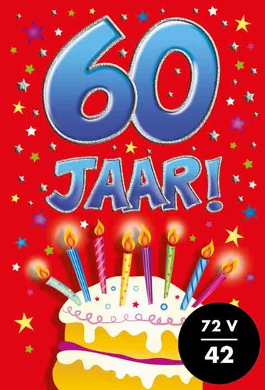 Verjaardagskaart That funny age 60 jaar B