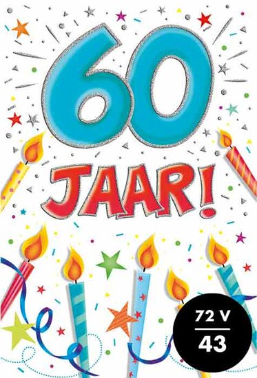 Verjaardagskaart That funny age 60 jaar C