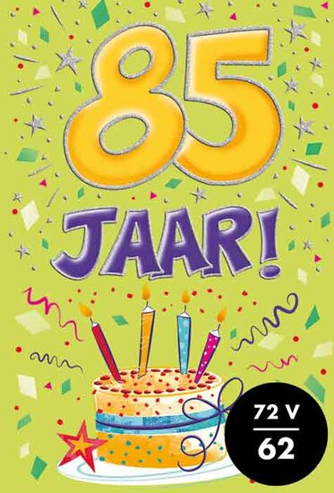 Verjaardagskaart That funny age 85 jaar