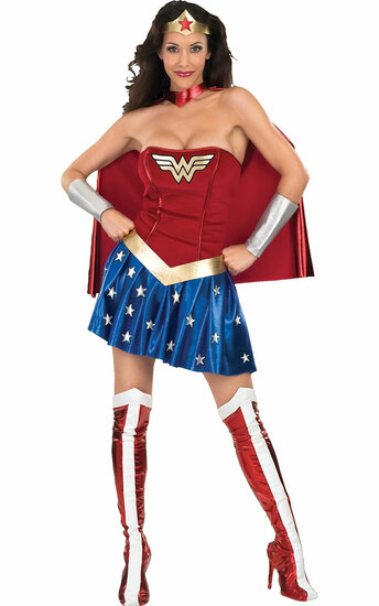 Wonder Woman licentie gespierd dames