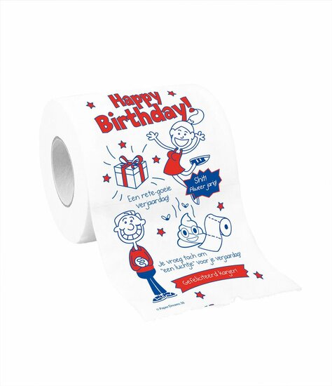 Toiletpapier happy birtyday