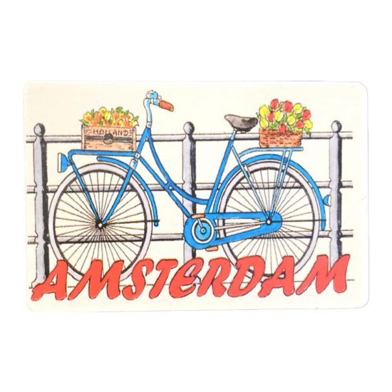Magneet Amsterdam fiets