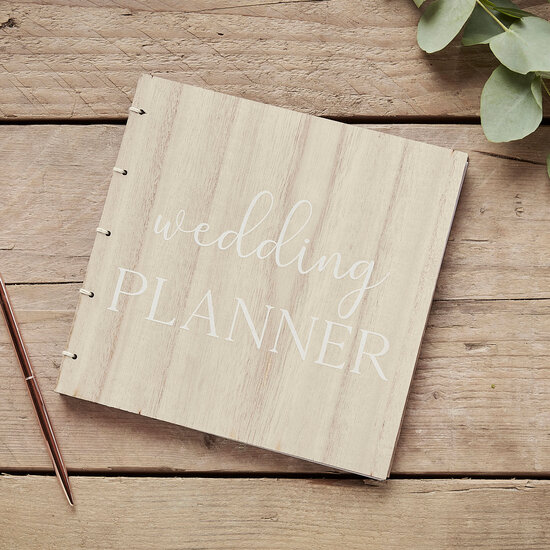 Ginger Ray - Wedding - Wedding Planner boekje hout