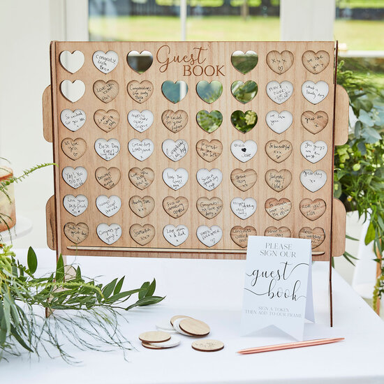 Ginger Ray - Wedding - Alternative guest book game