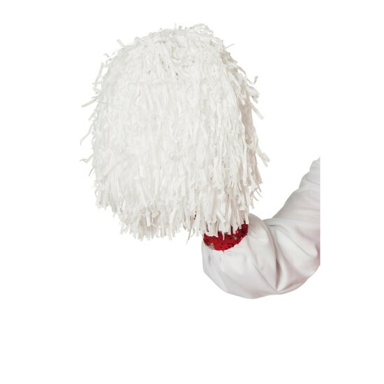 Cheerleader pompom wit