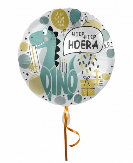 Folieballon dino verjaardag