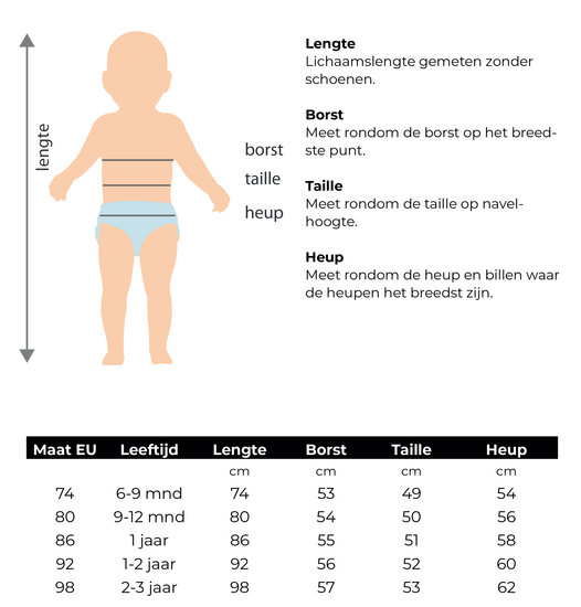 Politie kostuum baby