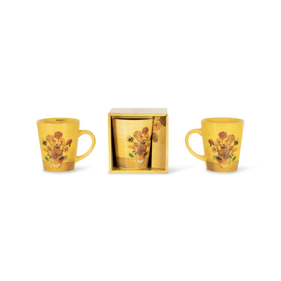 Espresso mugs 75 ml sunflower