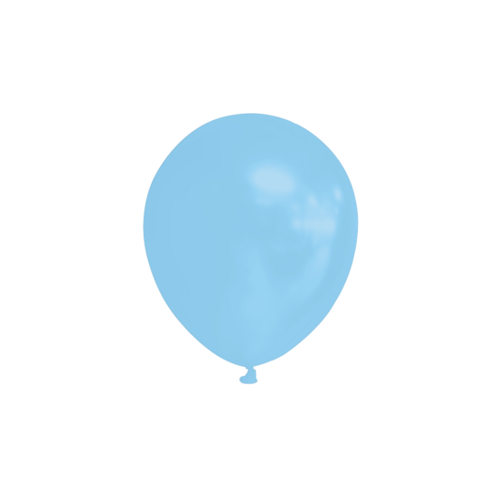 Ballonnen klein baby blauw 100 stuks
