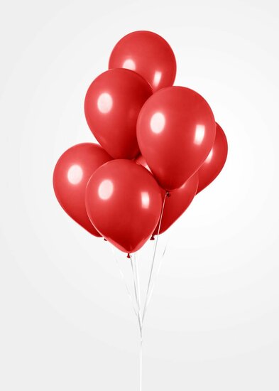 Ballonnen rood 10 stuks