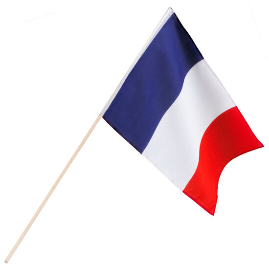 Zwaaivlag Frankrijk stof