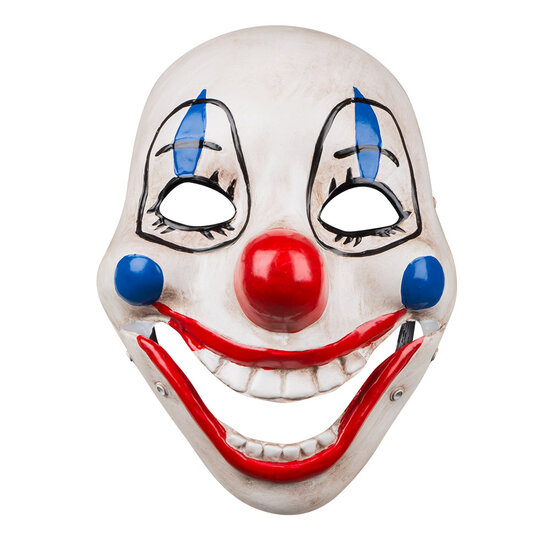 Masker enge clown met bewegende kaak