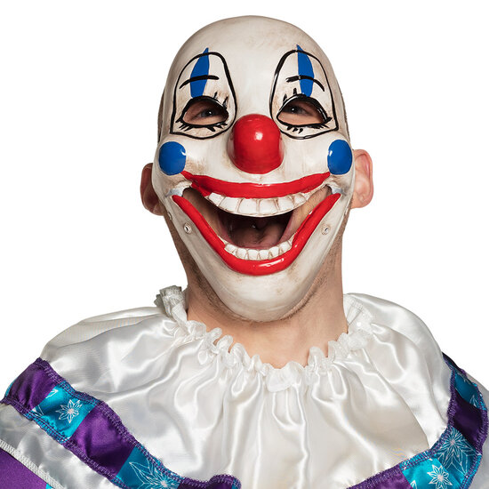 Masker enge clown met bewegende kaak