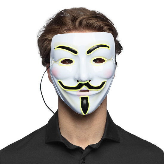 Masker Vendetta met licht