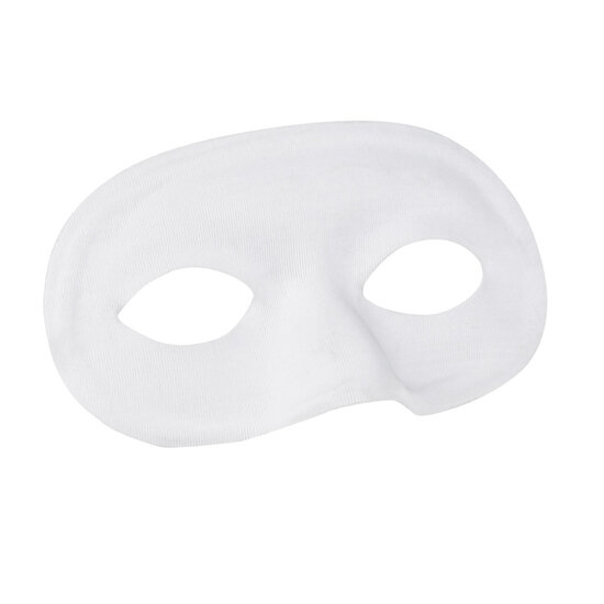 Oogmasker Domino wit