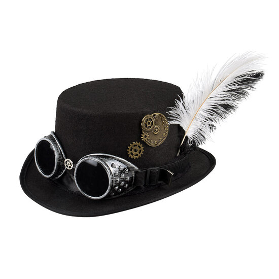Steampunk hoed specspunk