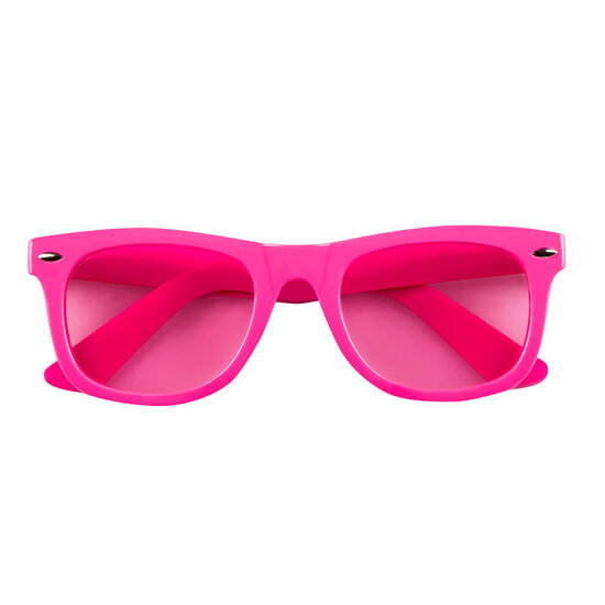 Partybril dance neon roze