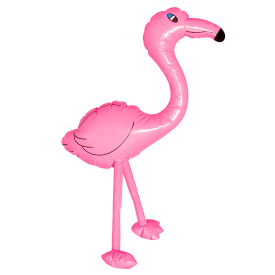 Opblaasbare flamingo