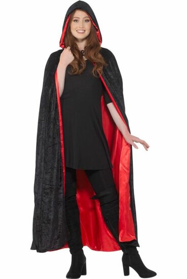 Cape deluxe zwart-rood