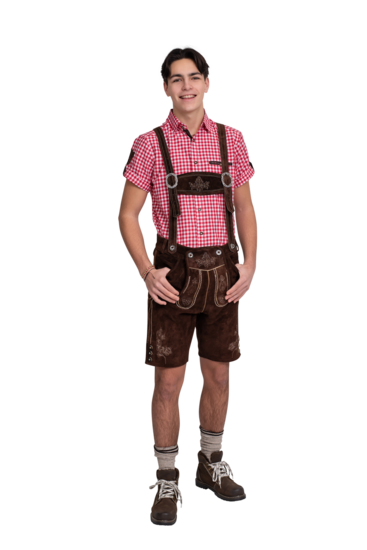 Lederhosen Seppi bruin