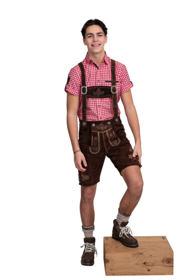 Lederhosen Seppi bruin