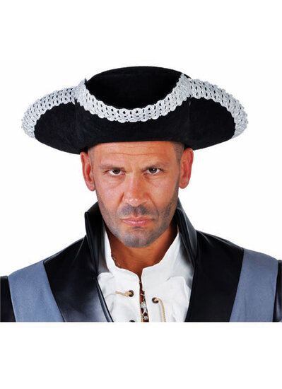 Piratenhoed zilvergalon